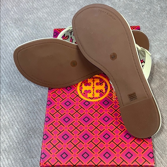 Tory Burch miller naplak leather clr meadow mist/400. size6 - Picture 7 of 12